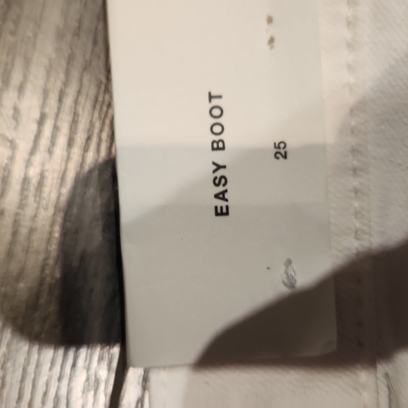 NWT For All 7 Mankind Women's sz 25 Easy Boot Pants w/bottom back split on leg - Picture 9 of 12